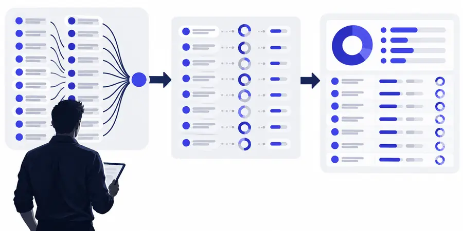 Beispiel für einen Workflow zur Sammelprüfung der Autorität
